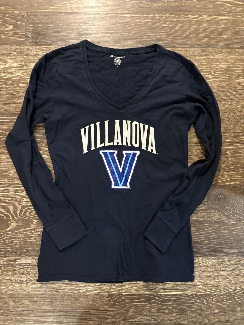 Villanova long sleeve tee
